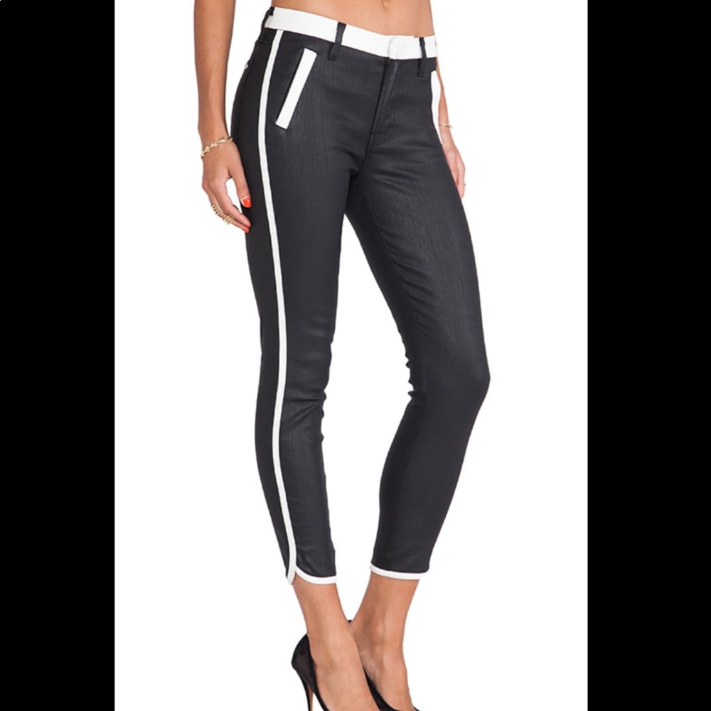 7 For All Mankind Women's Sportif Crop Jean Sz 28